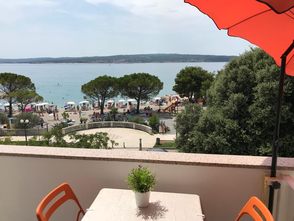 Day, Natural landscape, View (from property/room), Balcony/Terrace, Beach, Sea view
