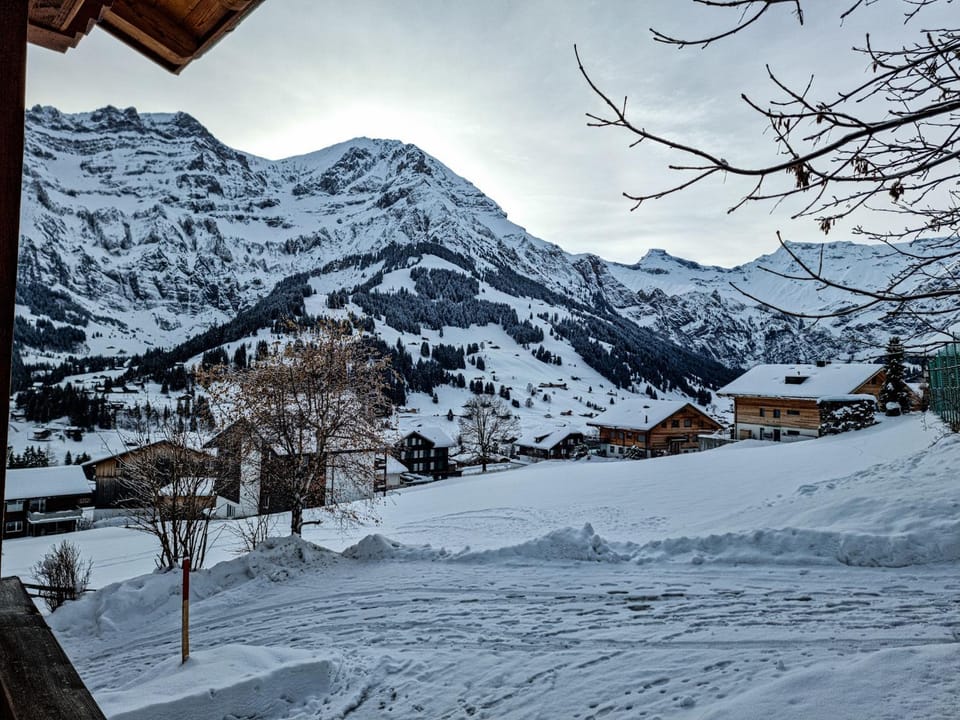 Natural landscape, Winter, Mountain view
