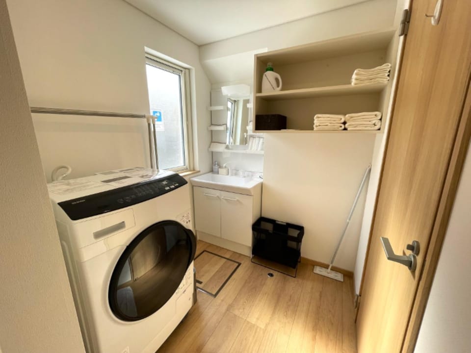 towels, washing machine