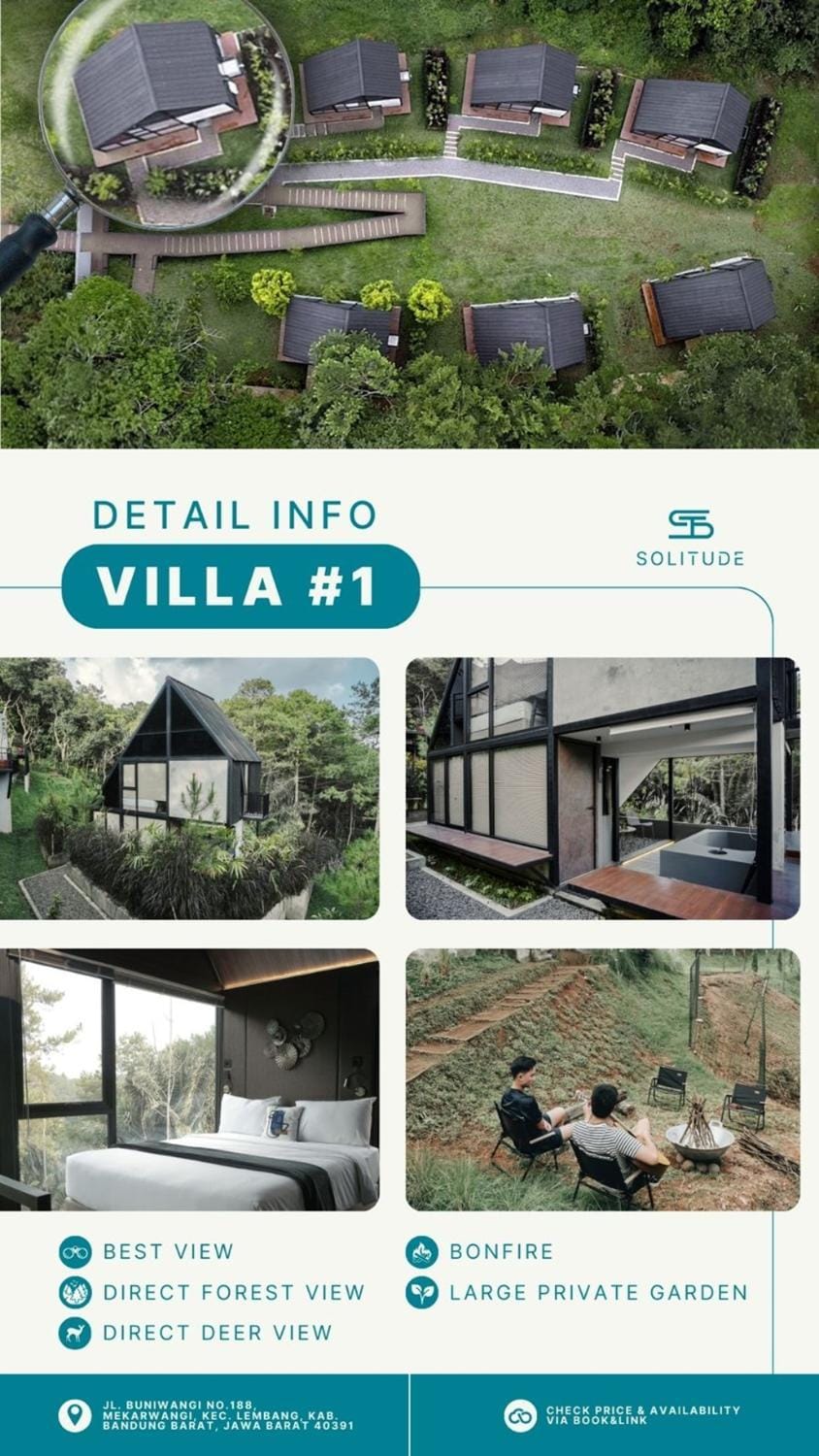 Solitude Tahura Villa Bandung Villa in Lembang