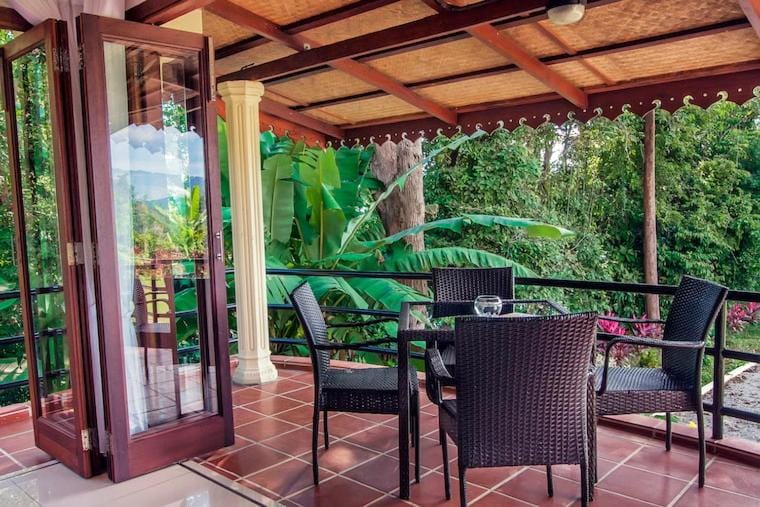 Patio, Balcony/Terrace, Living room, Seating area, Dining area, Garden view