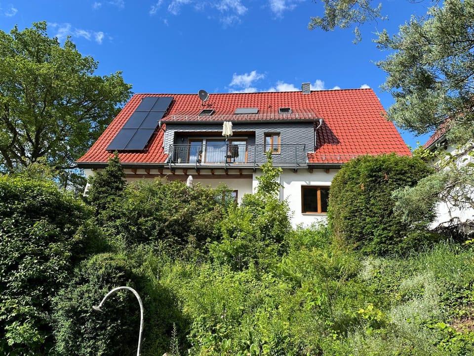 Property building, Garden view