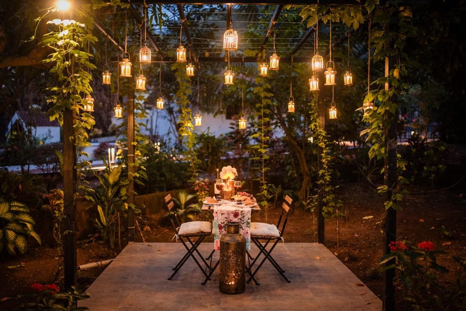 Garden, Dining area