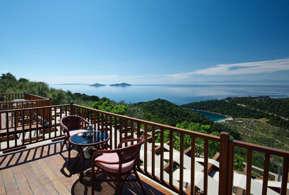 Day, Natural landscape, View (from property/room), Balcony/Terrace, Balcony/Terrace, Mountain view, Sea view