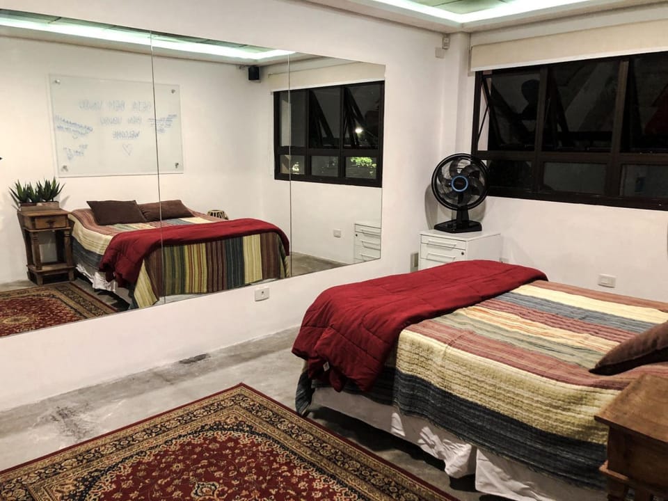 Bed, Photo of the whole room, Bedroom, air conditioner
