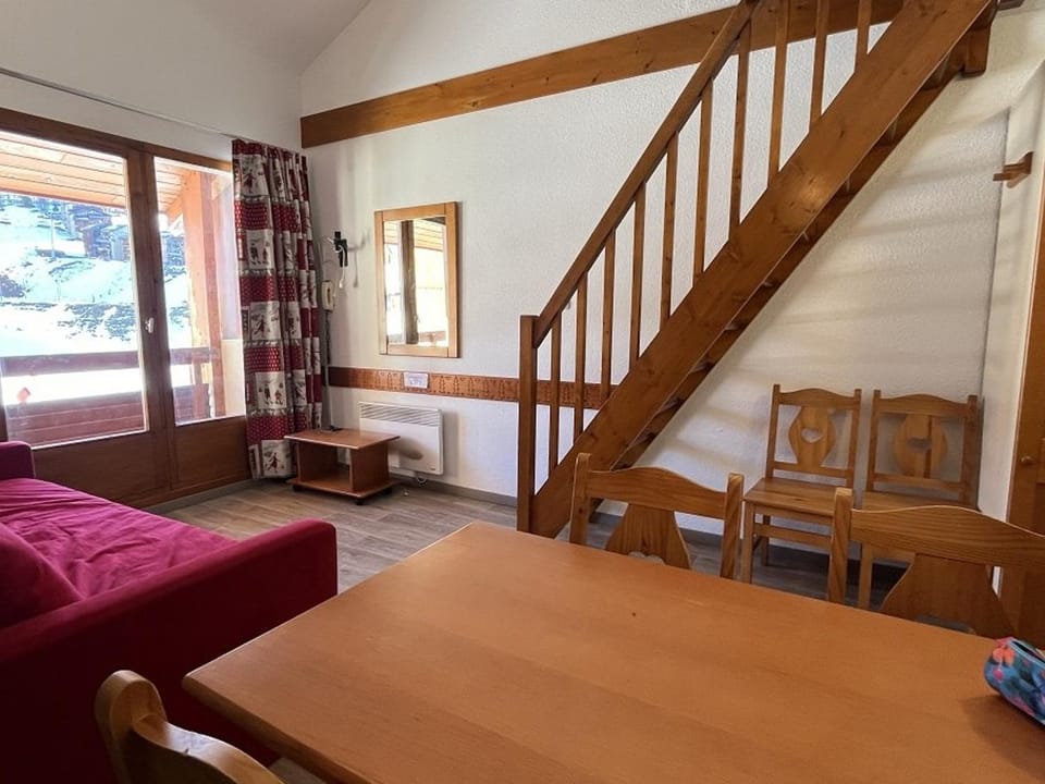 Confortable appartement pour 6 personnes avec wifi à Plagne Soleil - FR-1-351-187 Apartment in Mâcot-la-Plagne