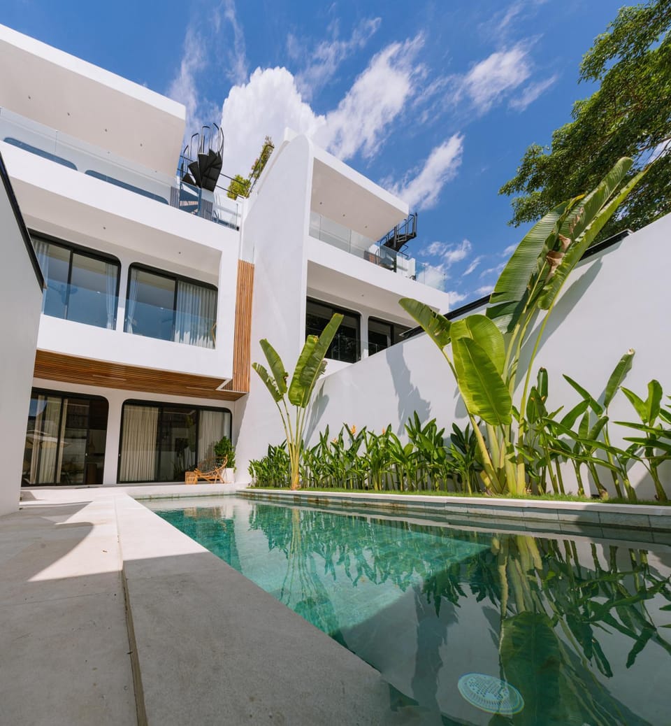 Property building, Pool view, Swimming pool