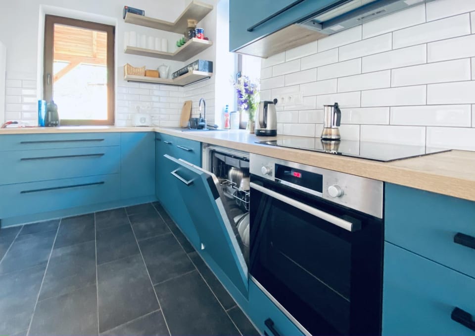 Kitchen or kitchenette, dishwasher, minibar, oven, pet friendly, stove, toaster