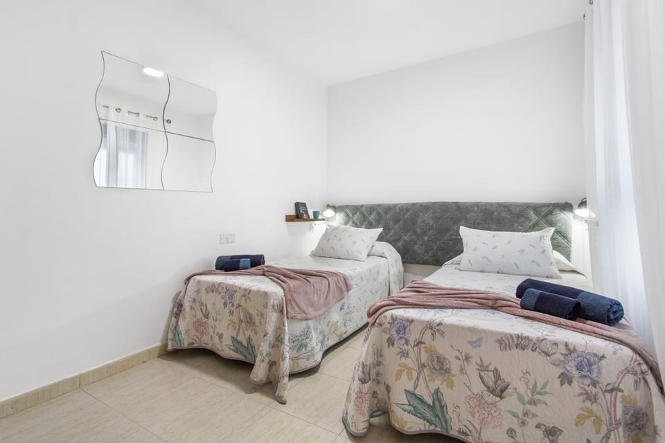 Property building, Living room, Bedroom
