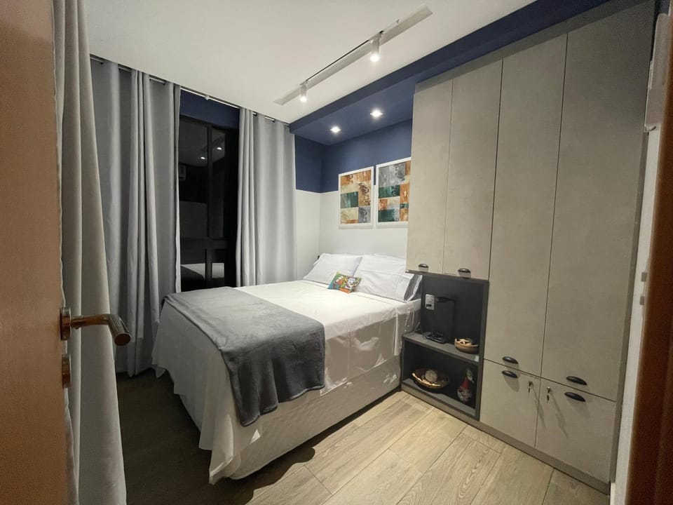 Bed, Photo of the whole room, Bedroom, wardrobe