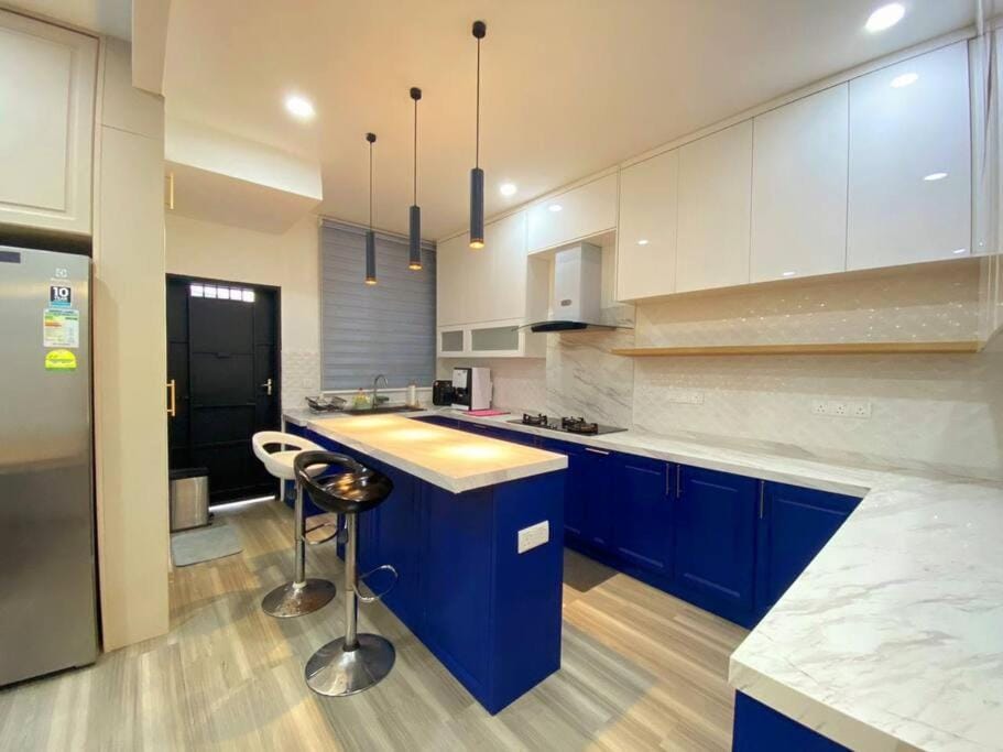 Modern Cozy House 4Room10pax @Near Sunway Carnival House in Penang
