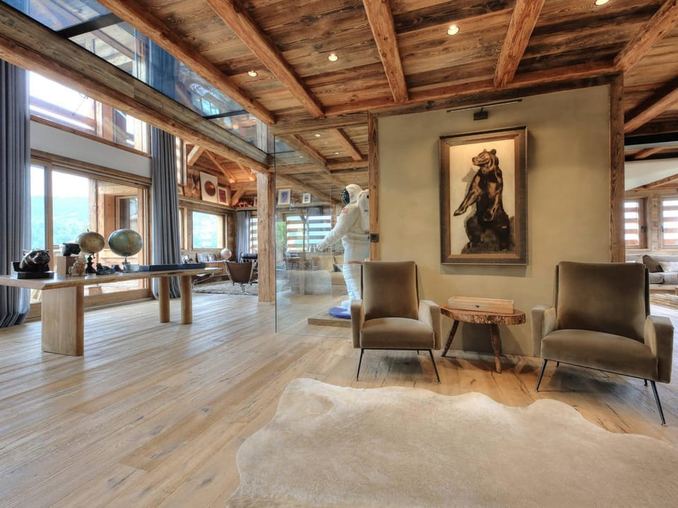 Chalet de luxe avec piscine, jacuzzi, sauna et cinéma à Megève - FR-1-569-172 Chalet in Combloux