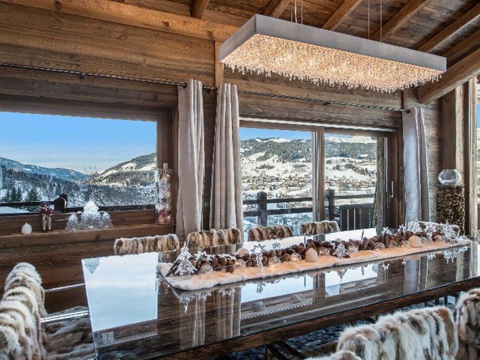 Chalet haut de gamme à Megève avec piscine intérieure et cinéma - FR-1-569-180 Chalet in Combloux