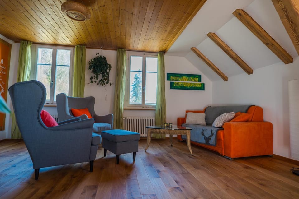 Naturoase Säntisblick-Auszeit am Wald und Bach Apartment in St. Gallen, Switzerland