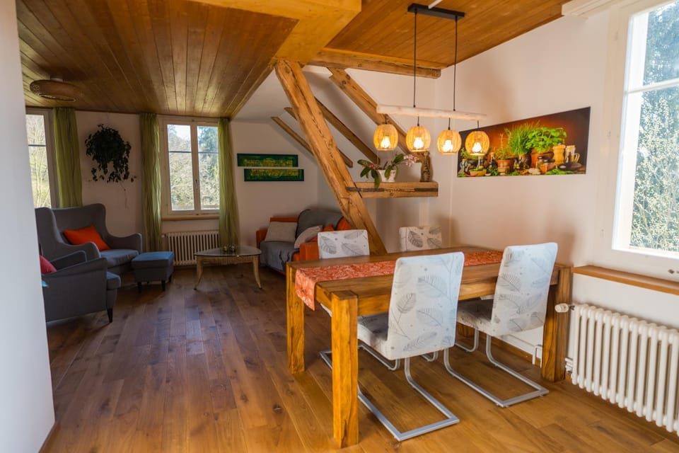 Naturoase Säntisblick-Auszeit am Wald und Bach Apartment in St. Gallen, Switzerland