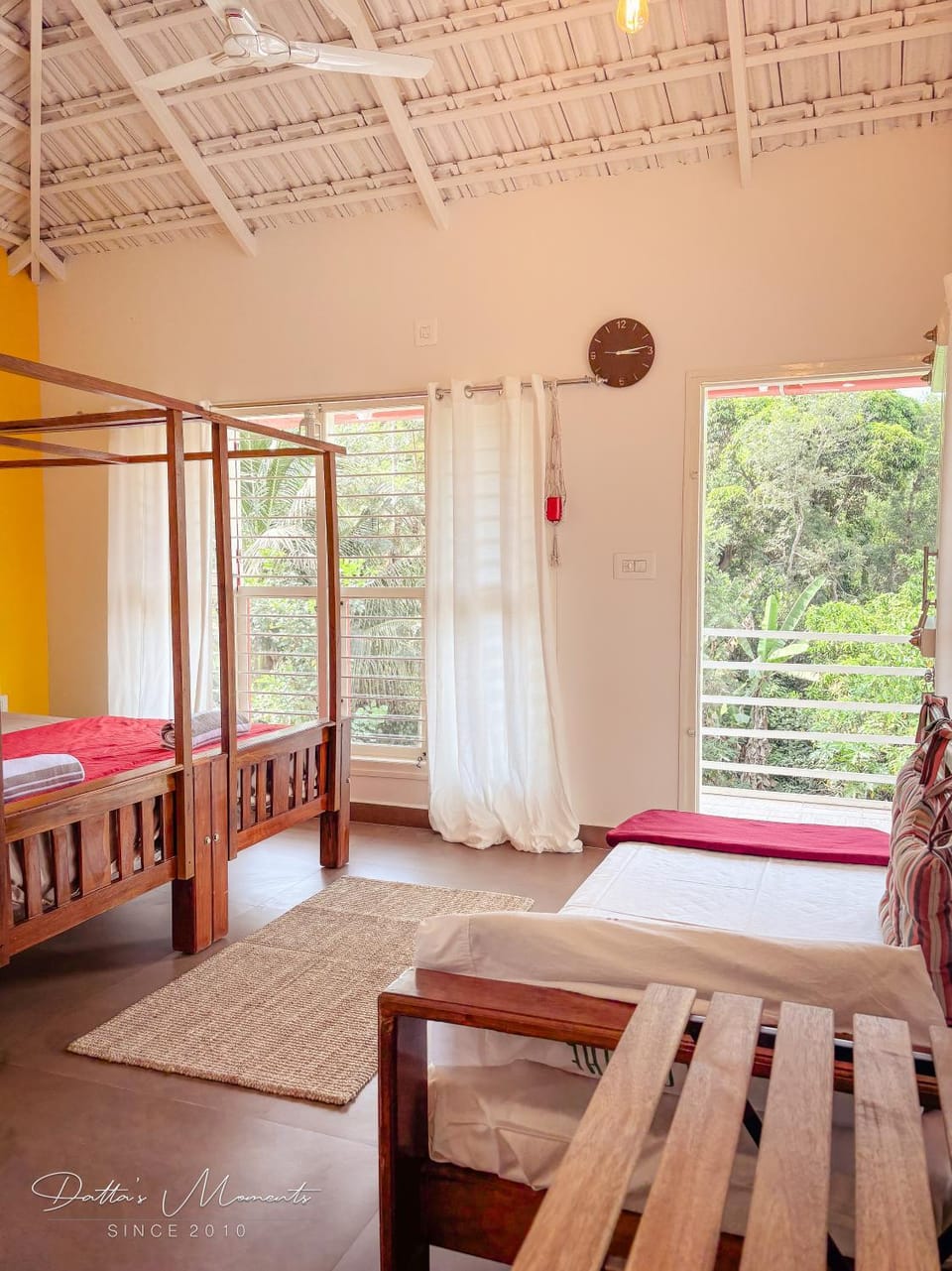 Bed, View (from property/room), Balcony/Terrace, Photo of the whole room, Bedroom