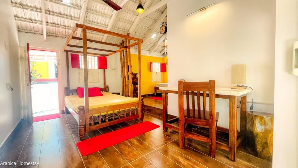 Bed, Living room, Photo of the whole room, Seating area, Bedroom