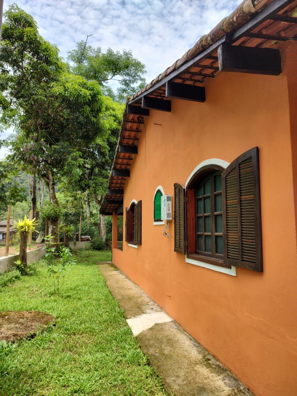 Property building, Spring, Garden, Garden view