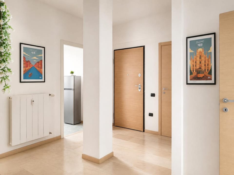 Kitchen or kitchenette, wardrobe