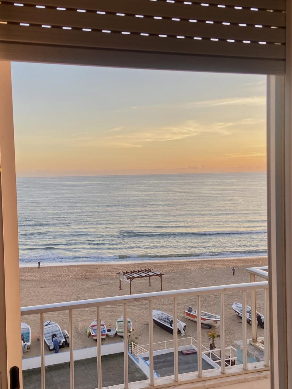 Day, Natural landscape, View (from property/room), Balcony/Terrace, Beach, Sunset