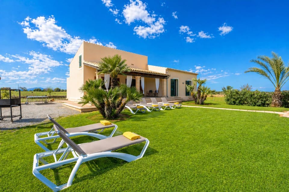Property building, Patio, Spring, Day, Natural landscape, Garden, Garden view, Pool view, Swimming pool, sunbed