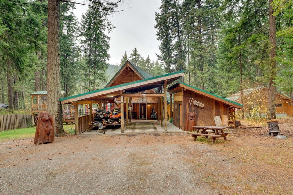 Game Room & Trail Access! Leavenworth Family Cabin Cabin in Washington