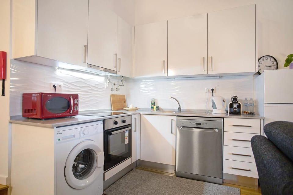 Kitchen or kitchenette, Living room