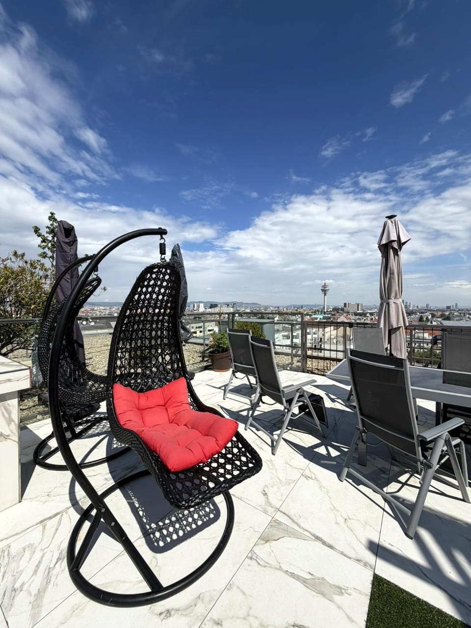 Day, View (from property/room), Balcony/Terrace, sunbed