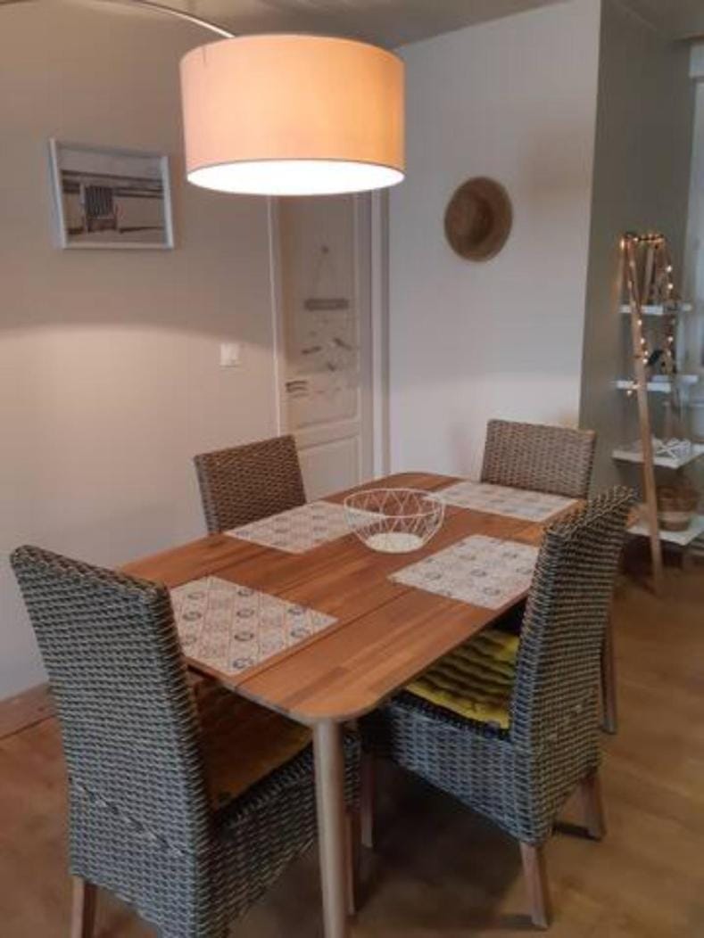 "Le Sable Fin", 2 ch, parking privé, 8 mn plage Apartment in Le Portel