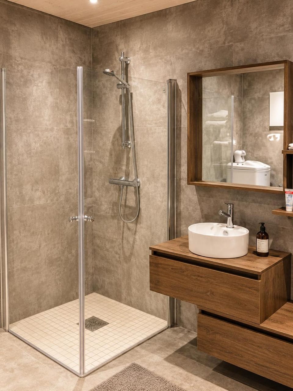 Shower, Bathroom, washing machine