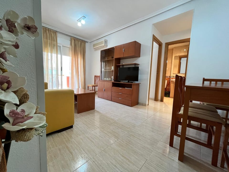 Living room, air conditioner