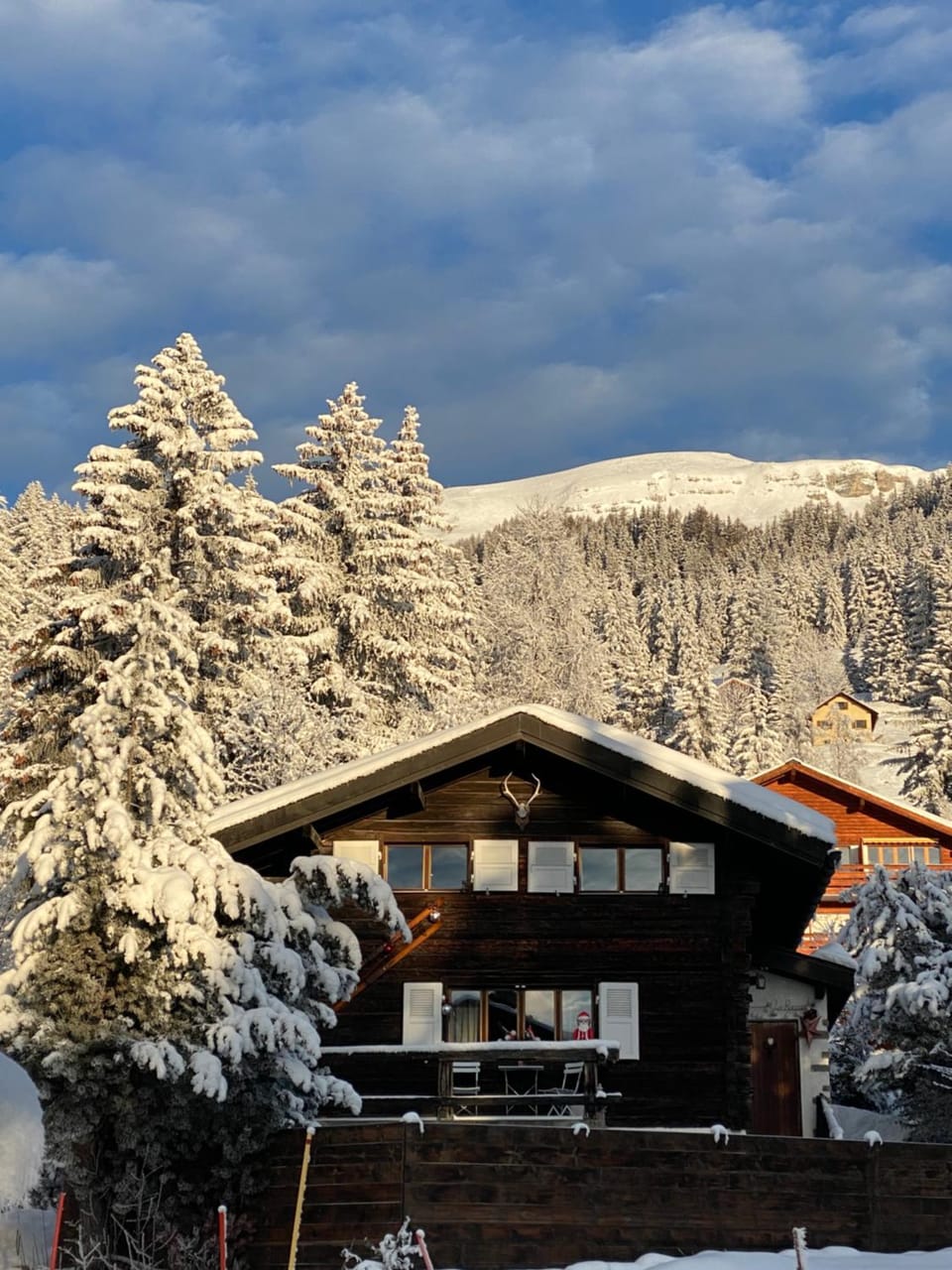 Property building, Day, Natural landscape, Winter