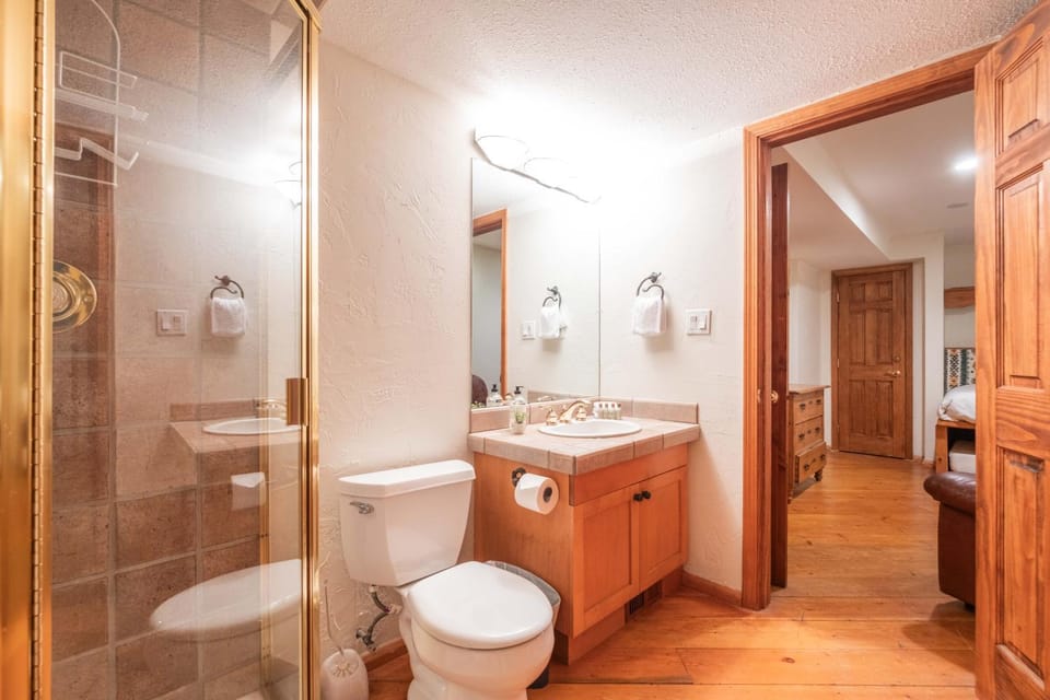 Shower, Toilet, Bathroom, towels