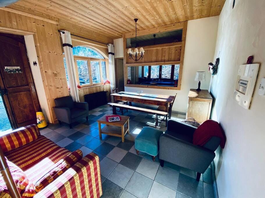 Appartement cosy avec jardin Apartment in Haute-Savoie