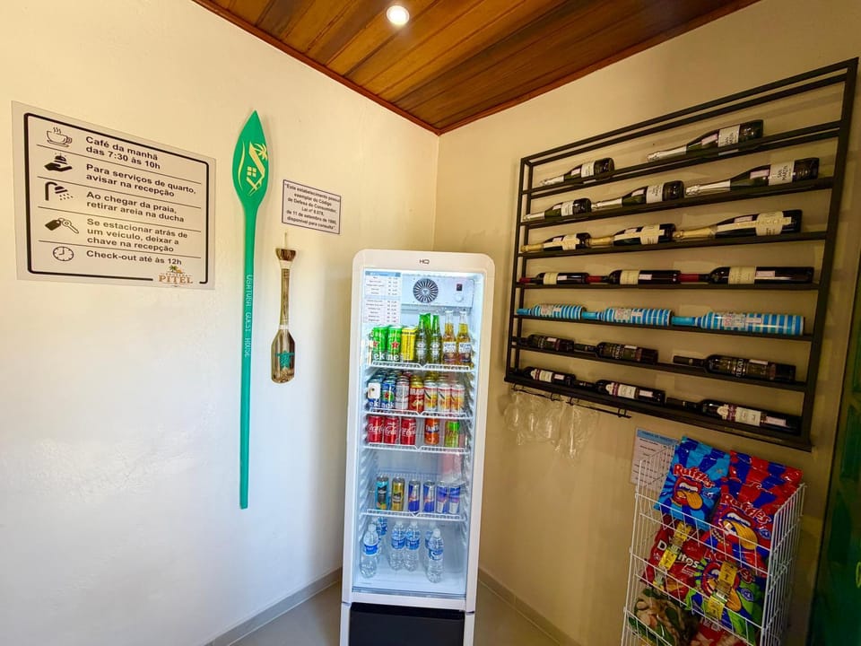 Property logo or sign, Lobby or reception, vending machine