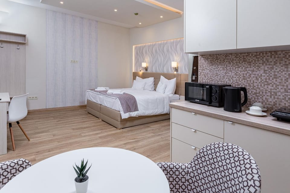 Bed, Coffee/tea facilities, Kitchen or kitchenette