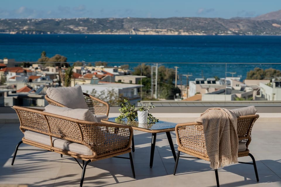 Seating area, Sea view