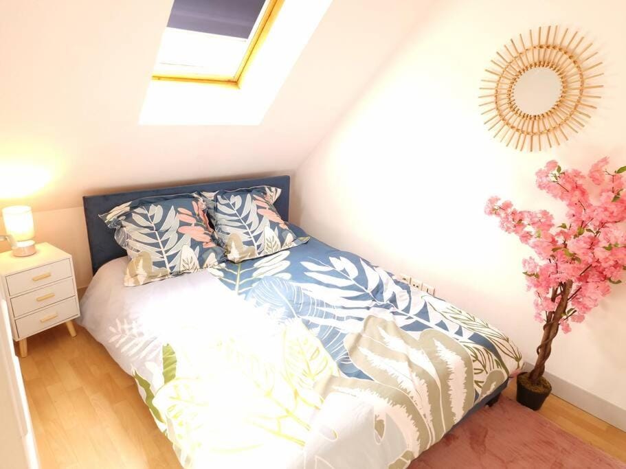 App 5 - T3 Hyper Centre Lumineux et Calme 5min Gare Apartment in Normandy