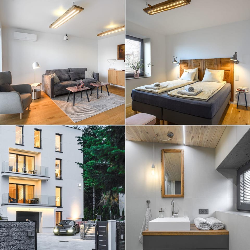 Property building, Bed, Bathroom, Living room, Photo of the whole room, Seating area, Bedroom