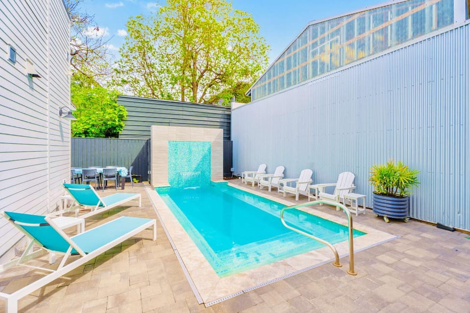 The Moon Quonset Hut Vacation Rental Heated & Chilled Pool House in Ninth Ward