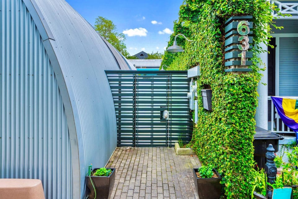 The Moon Quonset Hut Vacation Rental Heated & Chilled Pool House in Ninth Ward