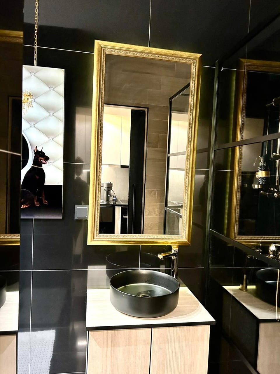 FIFTY SHADES OF BLACK Apartment in Volos