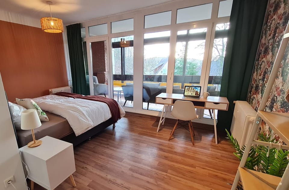 View (from property/room), Bedroom, Quiet street view