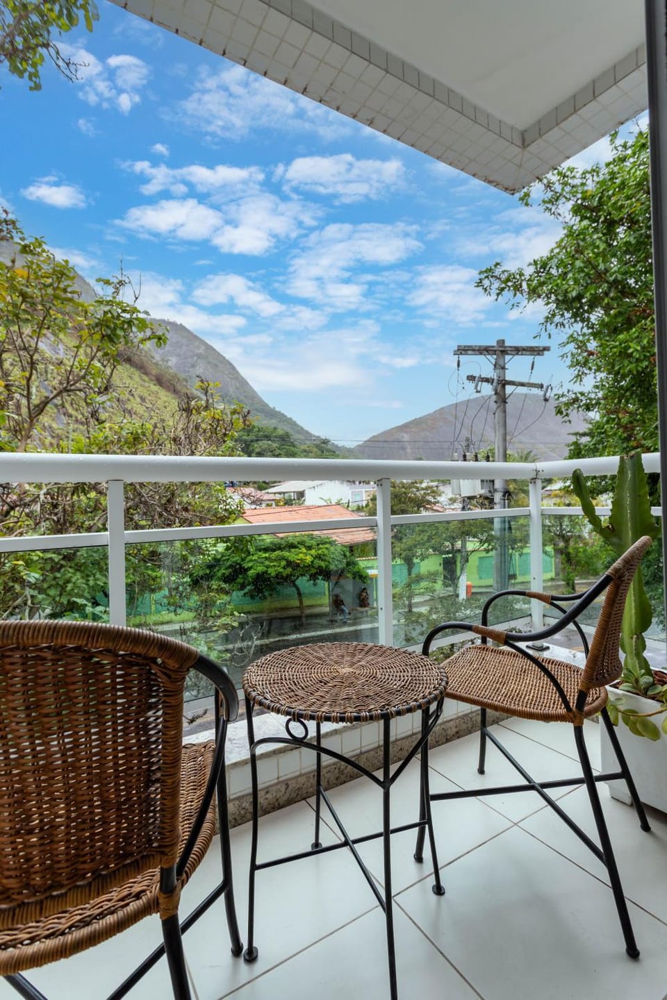 View (from property/room), Balcony/Terrace, Garden view, Landmark view, Landmark view, Mountain view, Mountain view