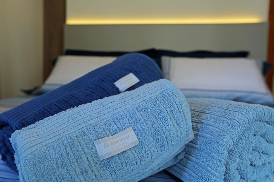 Bed, Photo of the whole room, Bedroom, towels, wardrobe, air conditioner