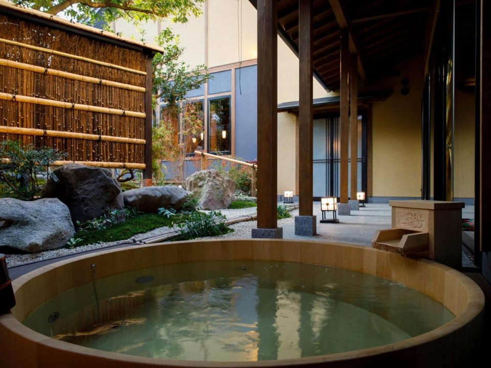 Hot Spring Bath, Hot Tub, Open Air Bath