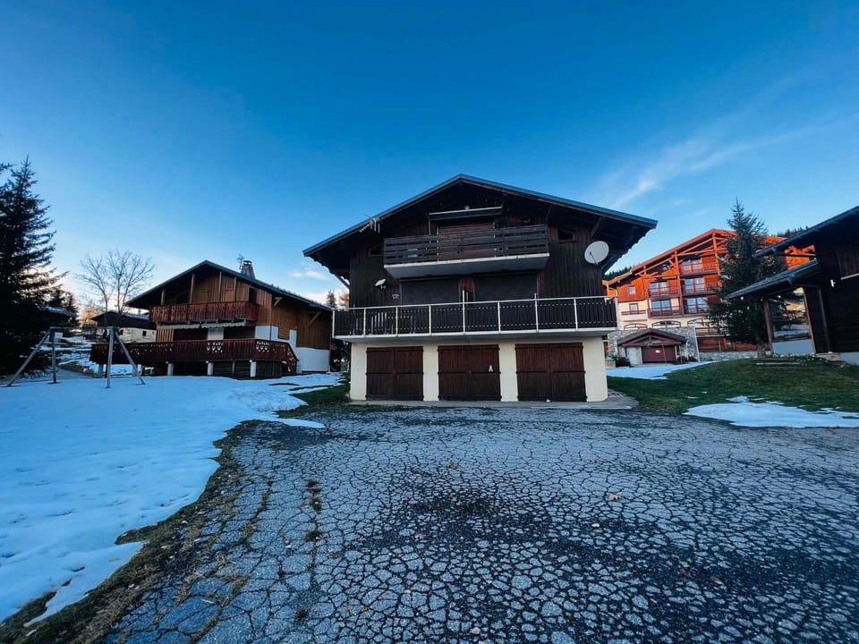 Appartement cocooning aux Saisies - 6 pers, proche pistes, garage inclus - FR-1-293-396 Apartment in Villard-sur-Doron