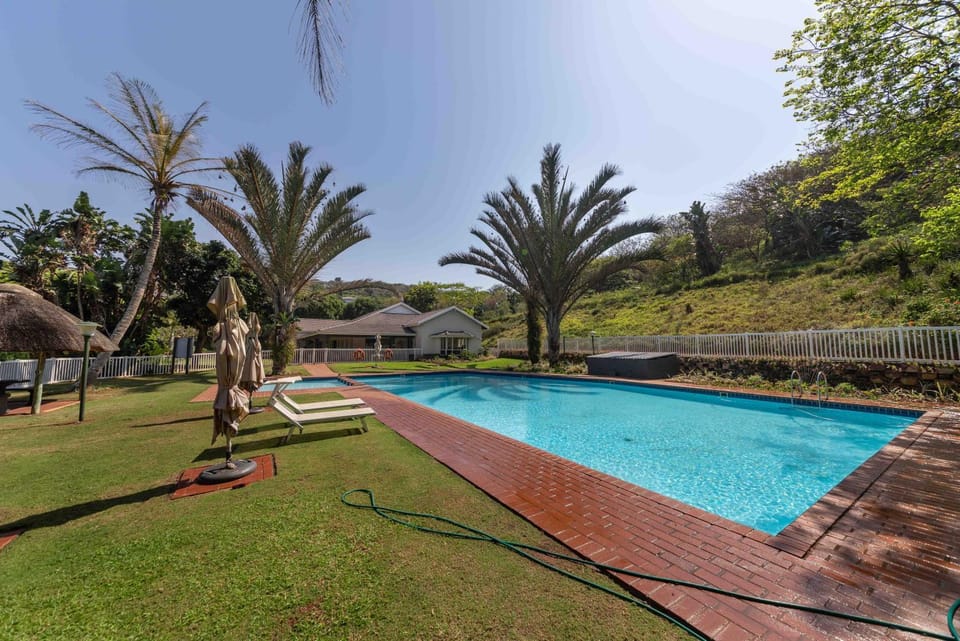Spring, Day, Natural landscape, Garden, Garden view, Pool view, Swimming pool, Swimming pool, sunbed