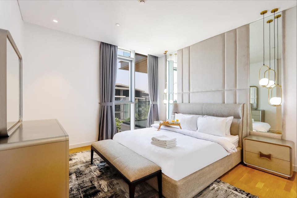 Bed, Photo of the whole room, Bedroom, towels, wardrobe