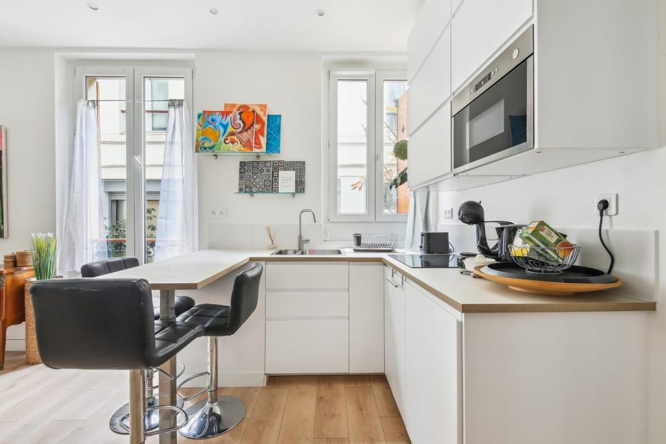 L'Oasis Urbaine - Proche Belleville et Parmentier Apartment in Paris
